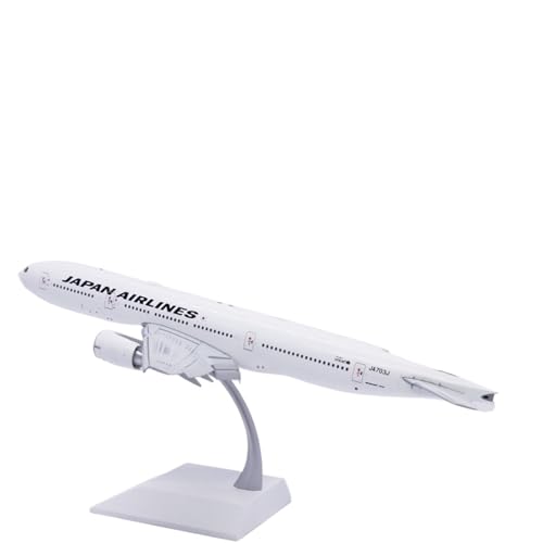 RIVPAHGQ Replika Flugzeugmodelle 31 cm Feines Druckguss-Replika-Flugzeugmodell 1:200 for Japan Airlines B777-200ER JA703J-Skalaflugzeug Vorgefertigte Luftfahrzeug Modelle RIVPAHGQ Replika Flugzeugmodelle 31 cm Feines Druckguss-Replika-Flugzeugmodell 1:200 for Japan Airlines B777-200ER JA703J-Skalaflugzeug Vorgefertigte Luftfahrzeug Modelle von RIVPAHGQ