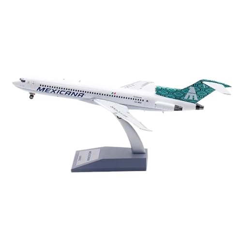 RIVPAHGQ Replika Flugzeugmodelle Detaillierte Flugzeugminiatur Im Maßstab 1:200 Für Mexican Airlines B727-200 XA-MEB Flugzeug-Luftfahrt-Hobbyist-Modell Vorgefertigte Luftfahrzeug Modelle von RIVPAHGQ