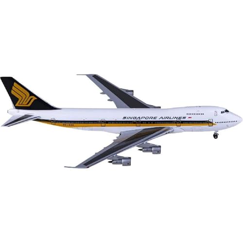 RIVPAHGQ Replika Flugzeugmodelle Diecast-Modellflugzeuge Im Maßstab 1:400 W4742002 Für Singapore Airlines 747-200 9V-SQO Fertigflugzeugsammlungen Vorgefertigte Luftfahrzeug Modelle von RIVPAHGQ