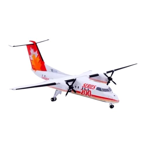 RIVPAHGQ Replika Flugzeugmodelle Druckguss-Fertigmodellflugzeuge 1:400 Für De Havilland Dash 8-Q200 C-GGMP Maßstabflugzeuge Statische Sammlerstücke Vorgefertigte Luftfahrzeug Modelle von RIVPAHGQ