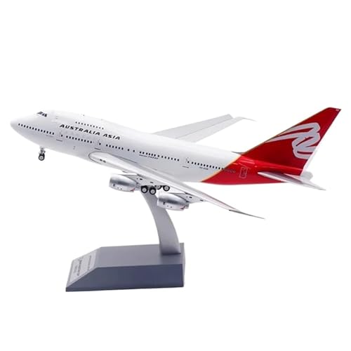 RIVPAHGQ Replika Flugzeugmodelle Druckguss-Flugzeug 1:200 Für Australien Asien B747SP VH-EAB Maßstab Fertigflugzeugmodell Erwachsene Souvenir Vorgefertigte Luftfahrzeug Modelle von RIVPAHGQ