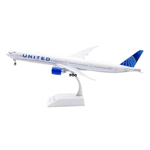 RIVPAHGQ Replika Flugzeugmodelle Druckguss-Flugzeug 1:200 Für United Airlines B777-300 N2749U Maßstab Fertigflugzeugmodell Erwachsene Souvenir Vorgefertigte Luftfahrzeug Modelle von RIVPAHGQ