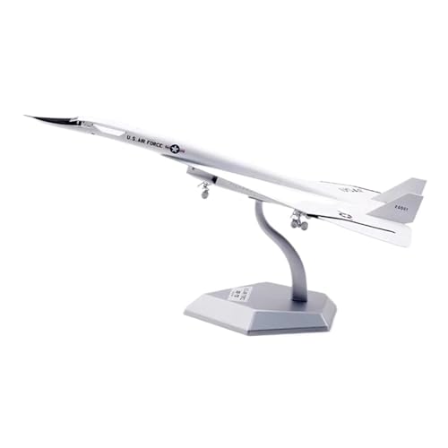 RIVPAHGQ Replika Flugzeugmodelle Druckguss-Flugzeug Im Maßstab 1:200 Für US-Luftwaffenbomber XB-70 Valkyrie L2081 Metallmodellflugzeuge, Dekorationen Vorgefertigte Luftfahrzeug Modelle von RIVPAHGQ