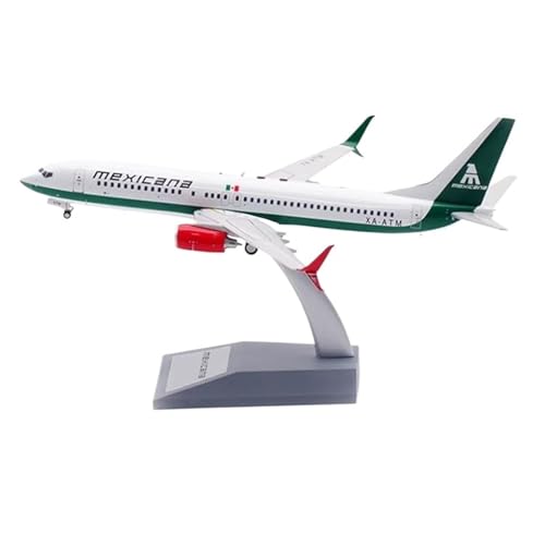 RIVPAHGQ Replika Flugzeugmodelle Druckguss-Flugzeugmodell 1:200 IF738MX0324 Für Mexican Airlines B737-800 XA-ATM Maßstab Fertiges Flugzeugmodell Vorgefertigte Luftfahrzeug Modelle von RIVPAHGQ