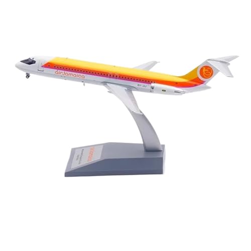 RIVPAHGQ Replika Flugzeugmodelle Druckguss-Modellflugzeug 1:200 Für Jamaica Air Mcdonnell Douglas DC-9-30 6Y-JIJ-Modellflugzeuge Im Maßstab 1:200 Vorgefertigte Luftfahrzeug Modelle von RIVPAHGQ