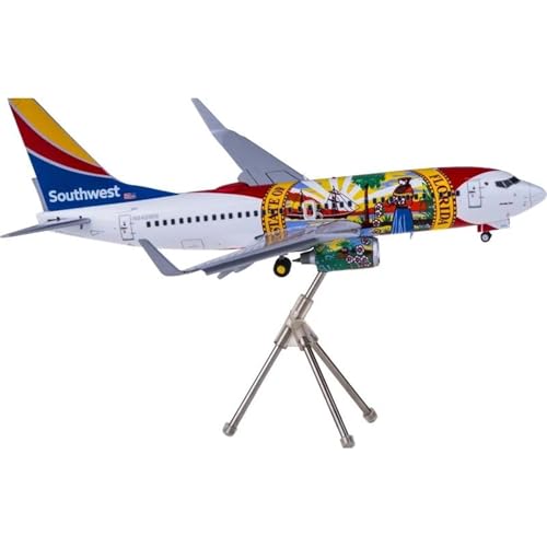 RIVPAHGQ Replika Flugzeugmodelle Druckguss-Modellflugzeug Im Maßstab 1:200 Für Southwest Airlines B737-700 N945WN-Modellflugzeuge Aus Legierung Dekorationen Vorgefertigte Luftfahrzeug Modelle von RIVPAHGQ