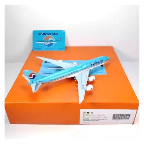 RIVPAHGQ Replika Flugzeugmodelle Druckguss-Modellflugzeuge Im Maßstab 1:400 Für Korean Airlines B747-8I HL7631 Fertigflugzeuge Für Erwachsenensammlungen Vorgefertigte Luftfahrzeug Modelle von RIVPAHGQ