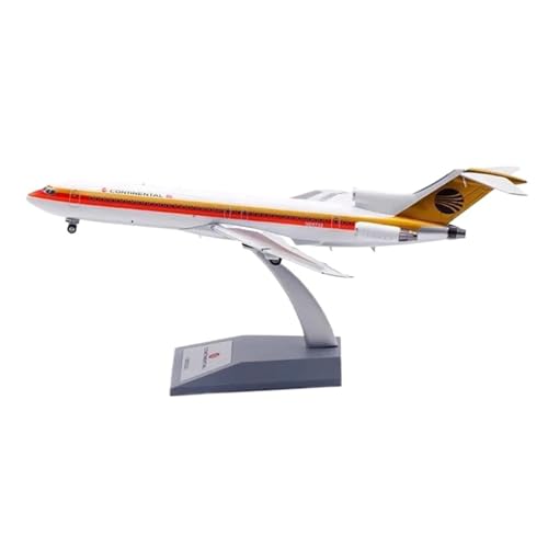 RIVPAHGQ Replika Flugzeugmodelle Druckgussflugzeug 1:200 Für Continental Airlines 727-200 N66733 Maßstab Fertigflugzeugmodell Erwachsene Souvenir Vorgefertigte Luftfahrzeug Modelle von RIVPAHGQ