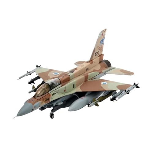 RIVPAHGQ Replika Flugzeugmodelle F16 Fighting Falcon-Modell Im Maßstab 1:72 Ist EIN F-16I-Kampfflugzeugmodell Aus Druckgusslegierung Zum Sammeln Vorgefertigte Luftfahrzeug Modelle von RIVPAHGQ