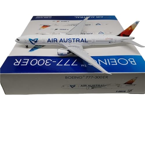 RIVPAHGQ Replika Flugzeugmodelle Flugzeug Im Maßstab 1:400 Für Austral Air B777-300ER F-OSYD, Detailliertes Modellflugzeug, Sammleredition Vorgefertigte Luftfahrzeug Modelle von RIVPAHGQ