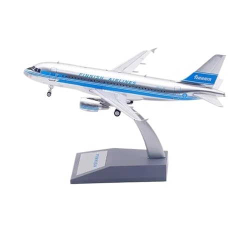 RIVPAHGQ Replika Flugzeugmodelle Flugzeugmodell Im Maßstab 1:200 Für Finnish Airlines A319 OH-LVE, Metallflugzeuge Für Luftfahrtbegeisterte Vorgefertigte Luftfahrzeug Modelle von RIVPAHGQ