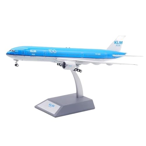 RIVPAHGQ Replika Flugzeugmodelle Flugzeugmodell Im Maßstab 1:200 Für KLM Dutch Airlines 777-200ER PH-BQM, Metallflugzeuge Für Luftfahrtbegeisterte Vorgefertigte Luftfahrzeug Modelle von RIVPAHGQ