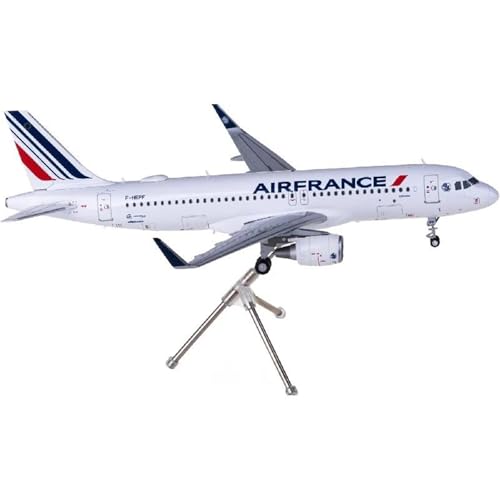 RIVPAHGQ Replika Flugzeugmodelle Flugzeugmodell Im Maßstab 1:200 G2AFR1208 Für Air France A320 F-HEPF-Flugzeuge, Sehr Detailliertes Flugzeug Vorgefertigte Luftfahrzeug Modelle von RIVPAHGQ