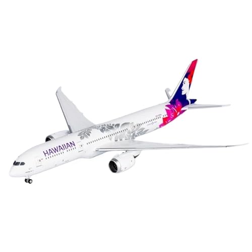 RIVPAHGQ Replika Flugzeugmodelle Hochdetailliertes Flugzeugmodell Im Maßstab 1:400 NG55128 Für Hawaiian Airlines 787-9 Dreamliner N781HA Druckgussflugzeuge Vorgefertigte Luftfahrzeug Modelle von RIVPAHGQ