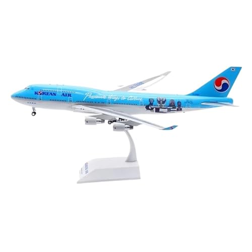 RIVPAHGQ Replika Flugzeugmodelle Maßstab 1:200 Druckguss-Modellflugzeuge Für Korean Air B747-400 HL7488 Statisches Flugzeug Aus Legierung Fertiges Souvenir Vorgefertigte Luftfahrzeug Modelle von RIVPAHGQ