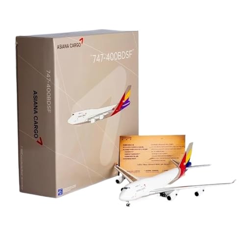 RIVPAHGQ Replika Flugzeugmodelle Maßstab 1:400 for Asiana Airlines B747-400M HL7421 B747-400 HL7620 Miniatur-Flugzeug-Druckguss-Flugzeugmodell Vorgefertigte Luftfahrzeug Modelle(HL7620) von RIVPAHGQ