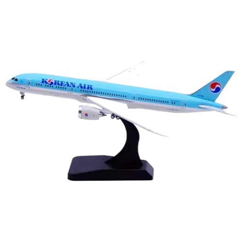 RIVPAHGQ Replika Flugzeugmodelle Maßstab 1:400 for Die Korean Air B787-9 HL7206, Miniatur-Flugzeugmodell-Sammlung, Anzeige Von Druckguss-Flugzeugmodellen Vorgefertigte Luftfahrzeug Modelle von RIVPAHGQ