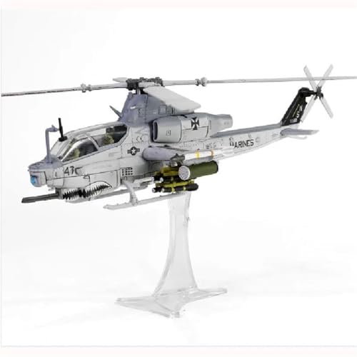 RIVPAHGQ Replika Flugzeugmodelle Maßstab 1:72 for US-Hubschrauber AH-1Z Viper Fighter Air Force Sammlerstück, Miniatur-Flugzeugmodell Aus Druckguss Vorgefertigte Luftfahrzeug Modelle von RIVPAHGQ