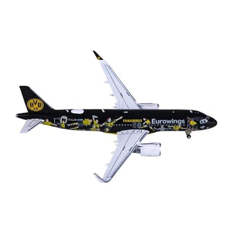 RIVPAHGQ Replika Flugzeugmodelle Maßstab Fertig Modell Flugzeug 1:400 XX40092 Für Eurowings A320 D-AEWM Druckguss Flugzeuge Simulation Sammlung Vorgefertigte Luftfahrzeug Modelle von RIVPAHGQ