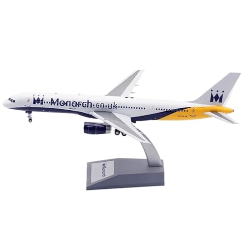 RIVPAHGQ Replika Flugzeugmodelle Maßstab Miniaturflugzeug 1:200 Für Britische Monarchie B757-200 G-DAJB Druckguss Legierung Flugzeuge Modell Souvenir Vorgefertigte Luftfahrzeug Modelle von RIVPAHGQ