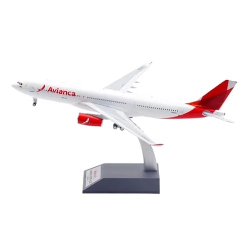 RIVPAHGQ Replika Flugzeugmodelle Maßstabgetreues Fertigmodellflugzeug 1:200 Für Die Avianca Airlines A330-200 N968AV Druckgussflugzeug-Simulationssammlung Vorgefertigte Luftfahrzeug Modelle von RIVPAHGQ