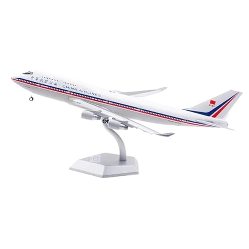 RIVPAHGQ Replika Flugzeugmodelle Maßstabgetreues Miniatur-Verkehrsflugzeugmodell 1:200 Für China Airlines B747-400 B-161 B-162 Flugzeugdruckguss-Modellflugzeug Vorgefertigte Luftfahrzeug Modelle von RIVPAHGQ