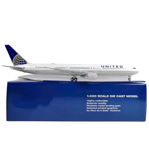 RIVPAHGQ Replika Flugzeugmodelle Maßstabsgetreue Druckguss-Modellflugzeuge 1:400 GJUAL2155 Für United Airlines 767-400ER N69059 Statisches Legierungsflugzeug Vorgefertigte Luftfahrzeug Modelle von RIVPAHGQ