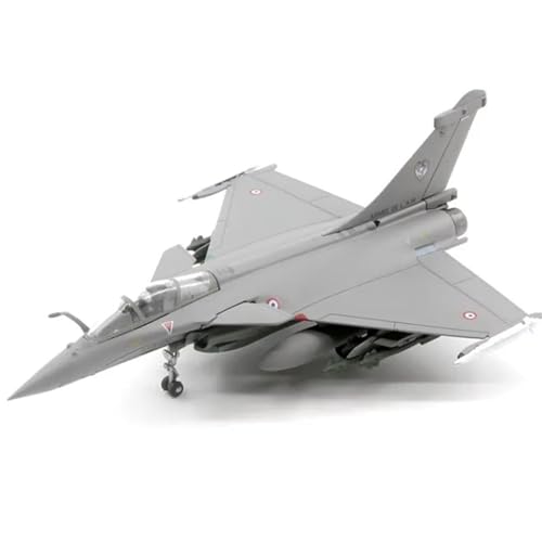 RIVPAHGQ Replika Flugzeugmodelle Militärflugzeugmodell Im Maßstab 1:100 Rafale C-Jägermodell Für Französischen Luftwaffe Fertiges Flugzeugmodell Vorgefertigte Luftfahrzeug Modelle von RIVPAHGQ