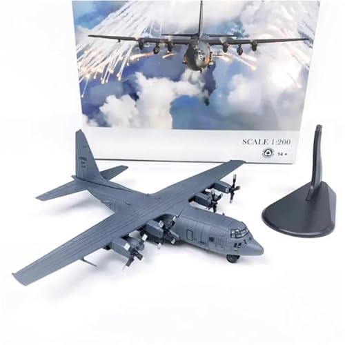 RIVPAHGQ Replika Flugzeugmodelle Militärflugzeugmodell Im Maßstab 1:200 Für AC-130U Luftkanonenbootangriff AC130 Flugzeugdekoration Vorgefertigte Luftfahrzeug Modelle von RIVPAHGQ