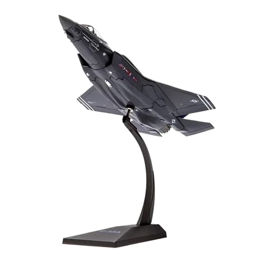 RIVPAHGQ Replika Flugzeugmodelle Militärmodell Im Maßstab 1:72 F-35A Lightning II Stealth Joint Attack Für US Air Force, F35-Flugzeugmodell Aus Legierung Vorgefertigte Luftfahrzeug Modelle von RIVPAHGQ