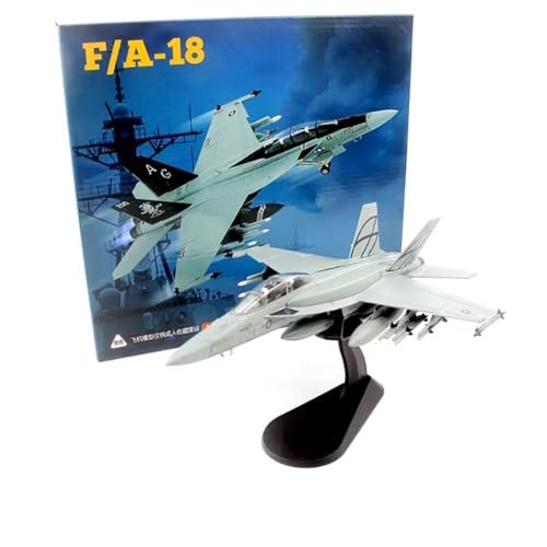 RIVPAHGQ Replika Flugzeugmodelle Miniatur-Militärflugzeugmodell Im Maßstab 1:72 Für US Navy F/A-18F Fighter F18 Fertigflugzeug Aus Legierung Vorgefertigte Luftfahrzeug Modelle von RIVPAHGQ