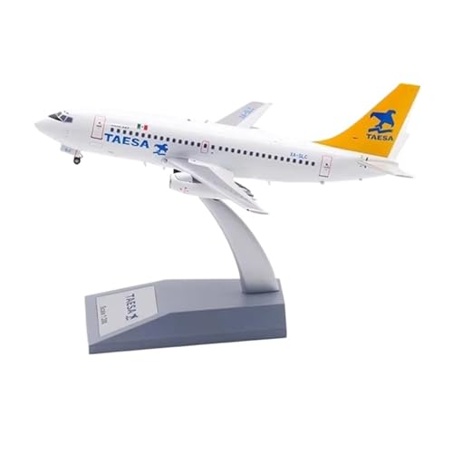 RIVPAHGQ Replika Flugzeugmodelle Miniatur-Modellflugzeug 1:200 Für Mexikanische TAESA B737-200 XA-SLC Maßstab Flugzeug Modell Simulation Sammlung Vorgefertigte Luftfahrzeug Modelle von RIVPAHGQ