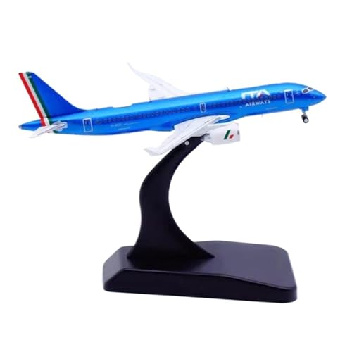 RIVPAHGQ Replika Flugzeugmodelle Miniatur-Modellflugzeug 1:400 Für Italien ITA Airlines A220-300 Ei-HHO Maßstab Flugzeugmodell Simulationssammlung Vorgefertigte Luftfahrzeug Modelle von RIVPAHGQ