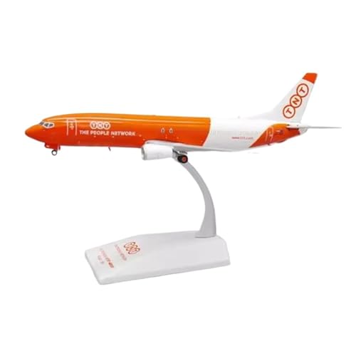 RIVPAHGQ Replika Flugzeugmodelle Miniatur-Verkehrsflugzeugmodell Im Maßstab 1:200 Für TNT Express Transport B737-400 OE-IAE-Flugzeuge Sehr Detailliertes Flugzeug Vorgefertigte Luftfahrzeug Modelle von RIVPAHGQ