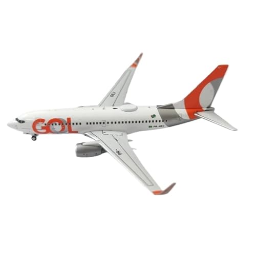 RIVPAHGQ Replika Flugzeugmodelle Miniatur-Verkehrsflugzeugmodell Im Maßstab 1:400 HK24-002 Für GOL Airlines B737-700 PR-GEJ Flugzeuge Mit Hohem Detailreichtum Vorgefertigte Luftfahrzeug Modelle von RIVPAHGQ