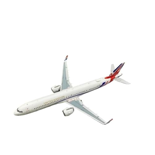 RIVPAHGQ Replika Flugzeugmodelle Miniaturflugzeugmodell Im Maßstab 1:400 Für British Airways A321NEO-Flugzeugmodell Aus Druckgusslegierung Vorgefertigte Luftfahrzeug Modelle von RIVPAHGQ