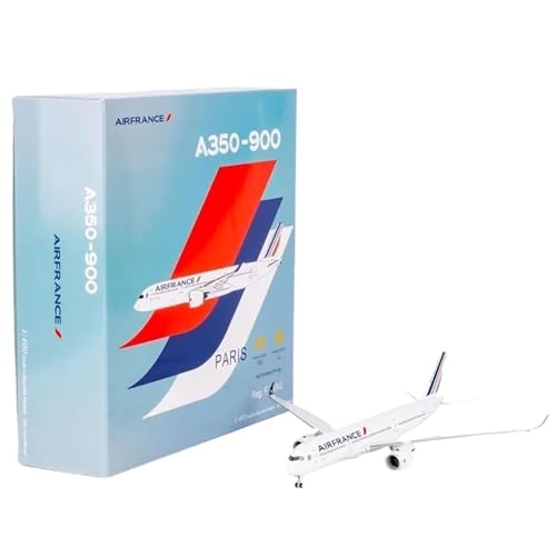 RIVPAHGQ Replika Flugzeugmodelle Miniaturflugzeugmodell Im Maßstab 1:400 Für France Air A350-900 F-HUVJ Flugzeugmodell Aus Druckgusslegierung, Souvenir Vorgefertigte Luftfahrzeug Modelle von RIVPAHGQ