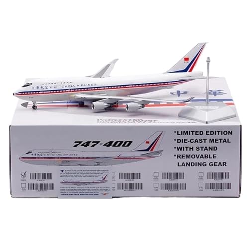 RIVPAHGQ Replika Flugzeugmodelle Simulationsflugzeug Im Maßstab 1:200 Für China Airlines B747-400 B-161 B-162 Flugzeuge Aus Druckgussmetall Flugzeugmodell Vorgefertigte Luftfahrzeug Modelle(B-161) von RIVPAHGQ