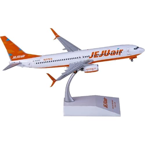 RIVPAHGQ Replika Flugzeugmodelle Simulationsflugzeug Im Maßstab 1:200 XX20034 Für Jeju Air 737-800 HL8322 Flugzeug-Sammlerstücke Flugzeugmodell Druckgussmetall Vorgefertigte Luftfahrzeug Modelle von RIVPAHGQ