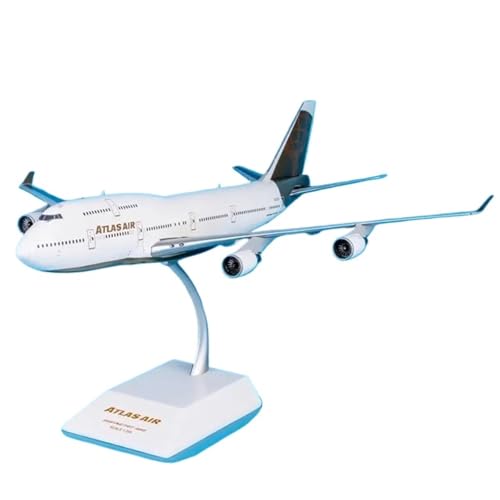 Replika Flugzeugmodelle 1:200 Skala Modell Flugzeug Für Atlas Air B747-400 N322SG Druckguss Flugzeuge Modell Statische Sammlerstücke Vorgefertigte Luftfahrzeug Modelle von RIVPAHGQ