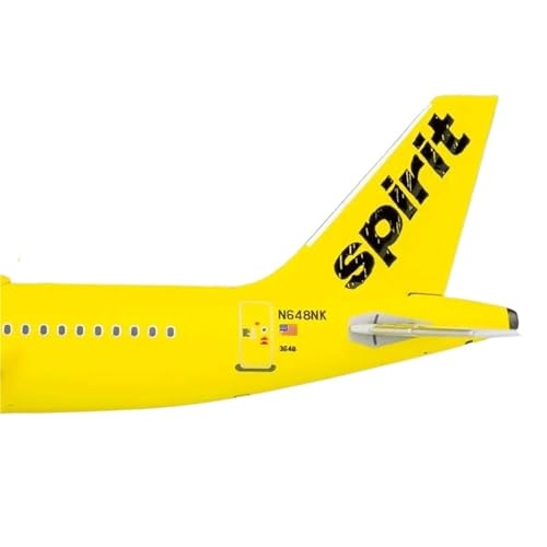 Replika Flugzeugmodelle 1:400 Maßstab Druckguss-Modellflugzeuge Für American Spirit Airlines A320-200 N648NK N697NK/A321-200 N660NK Flugzeuge Vorgefertigte Luftfahrzeug Modelle(A320-200(N648NK)) von RIVPAHGQ