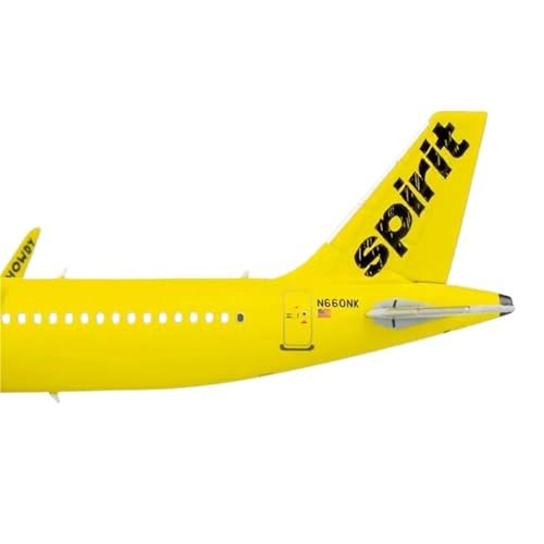 Replika Flugzeugmodelle 1:400 Maßstab Druckguss-Modellflugzeuge Für American Spirit Airlines A320-200 N648NK N697NK/A321-200 N660NK Flugzeuge Vorgefertigte Luftfahrzeug Modelle(A321-200( N660NK)) von RIVPAHGQ