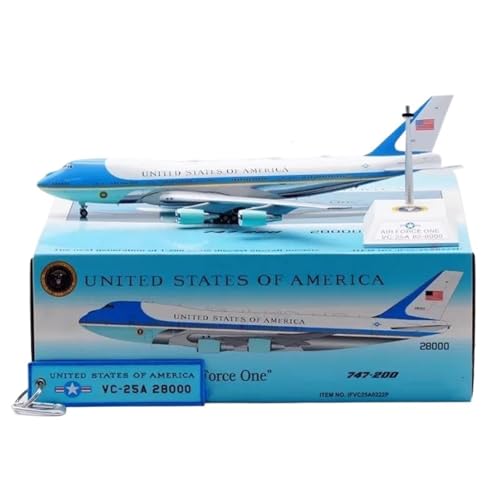 Replika Flugzeugmodelle Metallflugzeuge Im Maßstab 1:200 Für US Air Force One VC-25A 82-8000/92-9000 Fertige Druckguss-Modellflugzeuge Dekorationen Vorgefertigte Luftfahrzeug Modelle(VC-25A 82-8000) von RIVPAHGQ