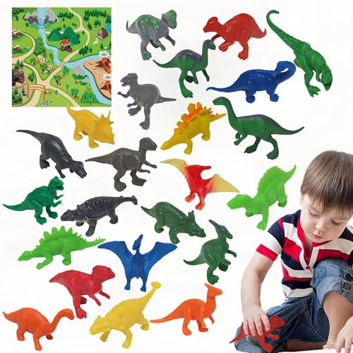 Dinosaurier Spielzeug ab 3 4 5 6 7 8 Jahre Junge Mitgebsel Kindergeburtstag Geschenk Junge 3-12 Jahre Dinosaurier Figuren Gastgeschenk Kindergeburtstag Ostergeschenke Kindertag Geschenk Junge von RIZTGAE