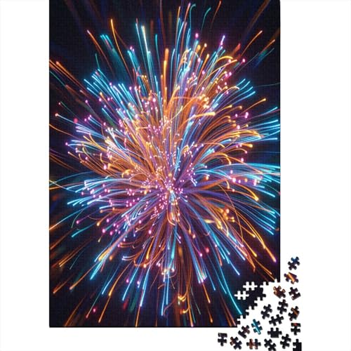 Feuerwerk Puzzlespiel 1000 Teile Puzzle Für Erwachsene Und Kinder Ab 14 Jahren, Puzzle-Motiv Erwachsenen Puzzlespiel Puzzel 1000pcs (75x50cm) von RJAVAGFZL