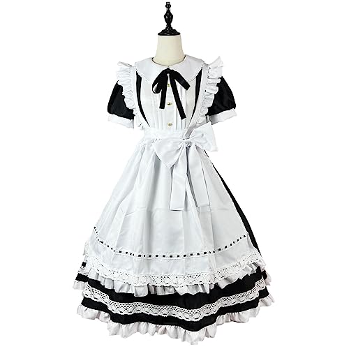 RKaixuni Damenkostüm, französisches Dienstmädchenkleid, japanisches Anime, Cosplay, Party, Ballkleid, Halloween-Kostüme von RKaixuni