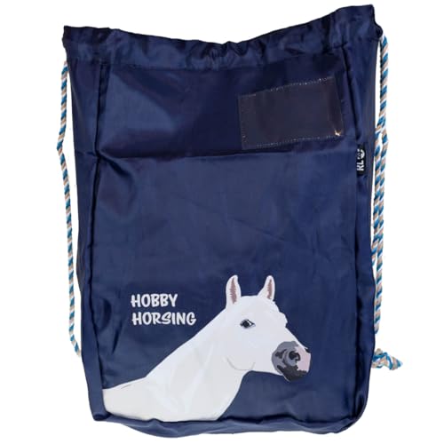 RL24 - Hobby Horse Transportbeutel mit Namensschild – um Steckenpferd & Reitutensilien zu transportieren – tragbar als Rucksack – Hobby Horse Zubehör – Mehrfarbig von RL24