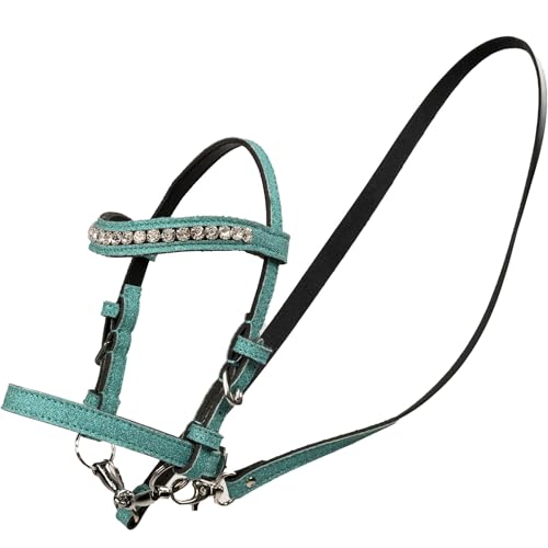 RL24 - Spielzeugtrense von My Hobby Horse – Trense für Steckenpferd – mit abnehmbarem Gebiss & Zügel – inkl. Stirnband mit glänzenden Steinen – Stockpferd Zubehör – Blau RL24 - Spielzeugtrense von My Hobby Horse – Trense für Steckenpferd – mit abnehmbarem Gebiss & Zügel – inkl. Stirnband mit glänzenden Steinen – Stockpferd Zubehör – Blau von RL24