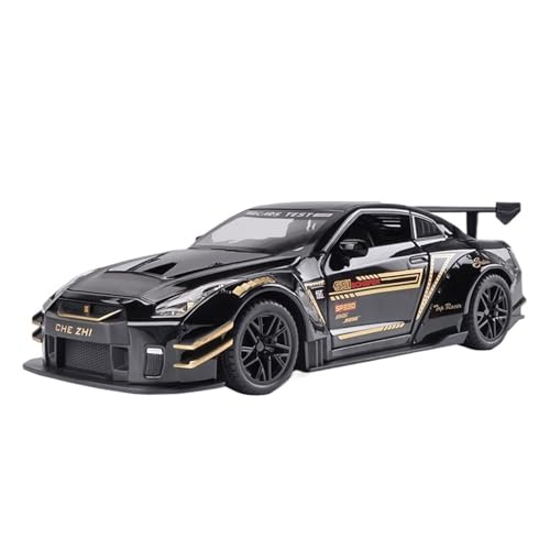 RLIUFEI 1:24 Simuliertes Ares GTR-Automodell Sportwagenmodell Legierungsautomodellsammlung(Black) von RLIUFEI