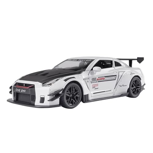 RLIUFEI 1:24 Simuliertes Ares GTR-Automodell Sportwagenmodell Legierungsautomodellsammlung(White) von RLIUFEI